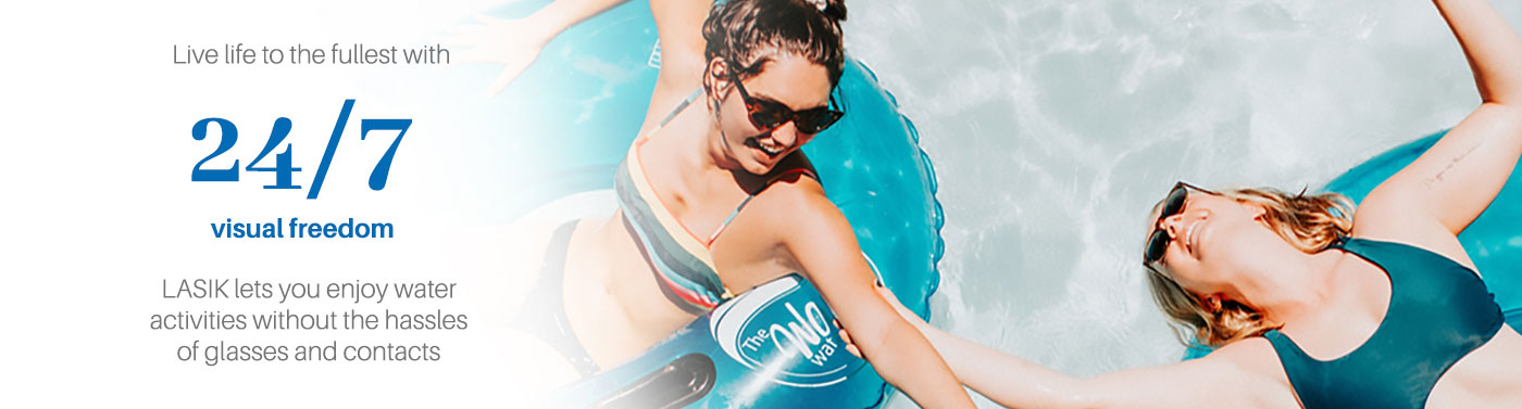 LASIK Treatment Singapore - Enjoy Water Sports Banner